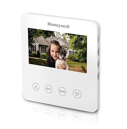 Honeywell i-Shield Standalone Analog Video Door Phone kit 4.3 inch Monitor and S-Camera