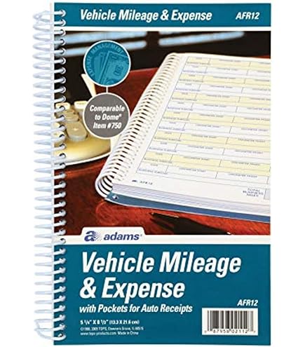 Dome Publishing Auto Mileage Log Book (Case Of 25) - Undated 12-Month Forms For Business Tax Deductions, 3.25" X 6.25" - View #6