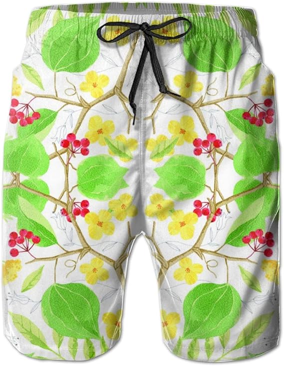 Amazon Co Jp カラフルチェリー ショートパンツ メンズ 夏 ビーチ パンツ ファッション 余暇 ハーフパンツ 人気の アクティブ ショートパンツ 服 ファッション小物