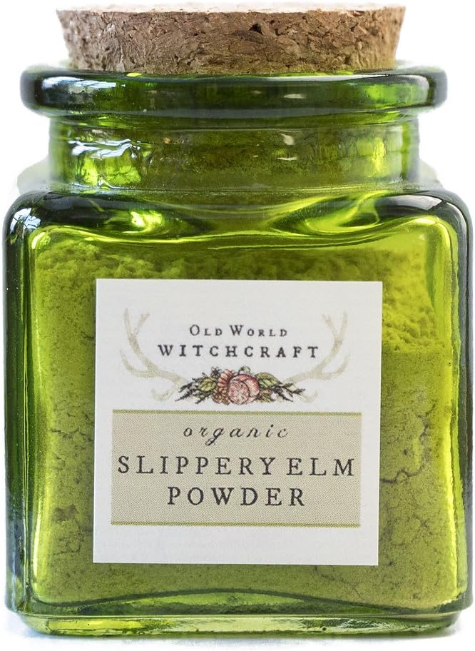 Old World Witchcraft Organic SLIPPERY ELM Powder for Ending Gossip, Removing Backstabbers and Banishment