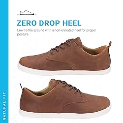 Xero Shoes Men's Glenn Leather Barefoot Dress