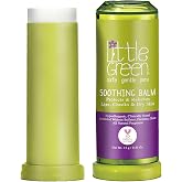 Little Green Kids Soothing Balm, Moisturizing Lip Balm Stick, 0.45 oz | Moisturizes Lips, Cheeks &amp; Dry Skin - Safe &amp; Gentle Formula - Everyday Protection