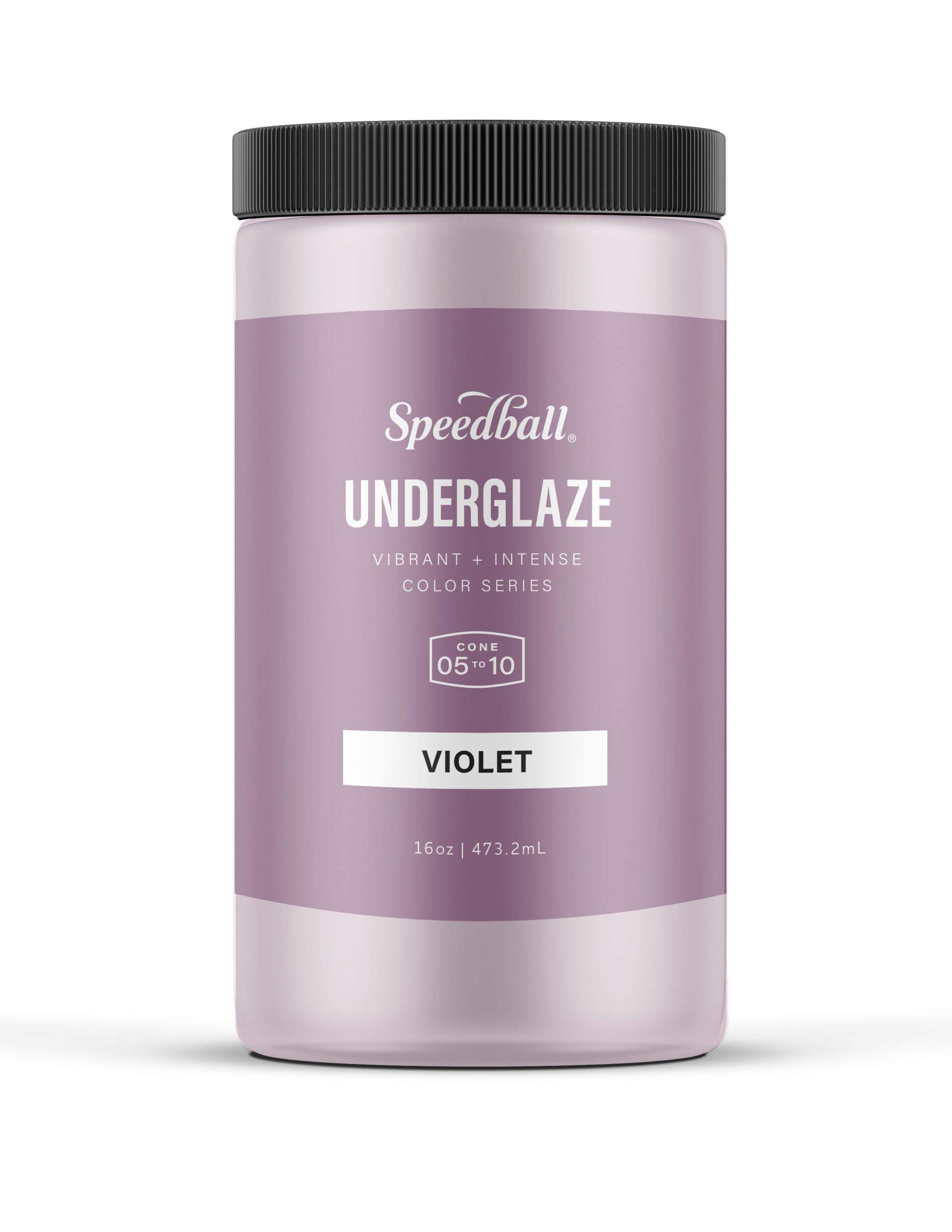 Speedball Underglaze-Violet, 16-Ounce