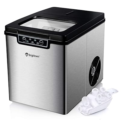 Brightown Countertop Ice Maker 26 lbs Per Day