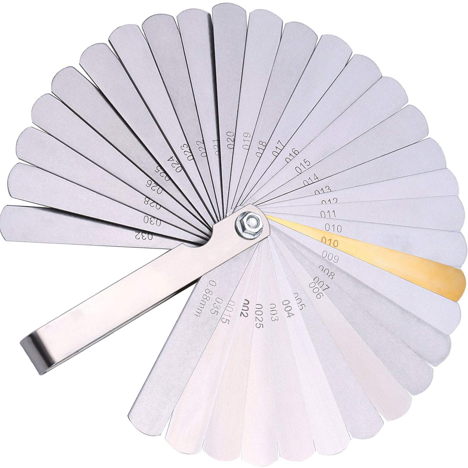 Feeler Gauge Set, Distance Meter Feeler Gauge, Stainless Steel Metric