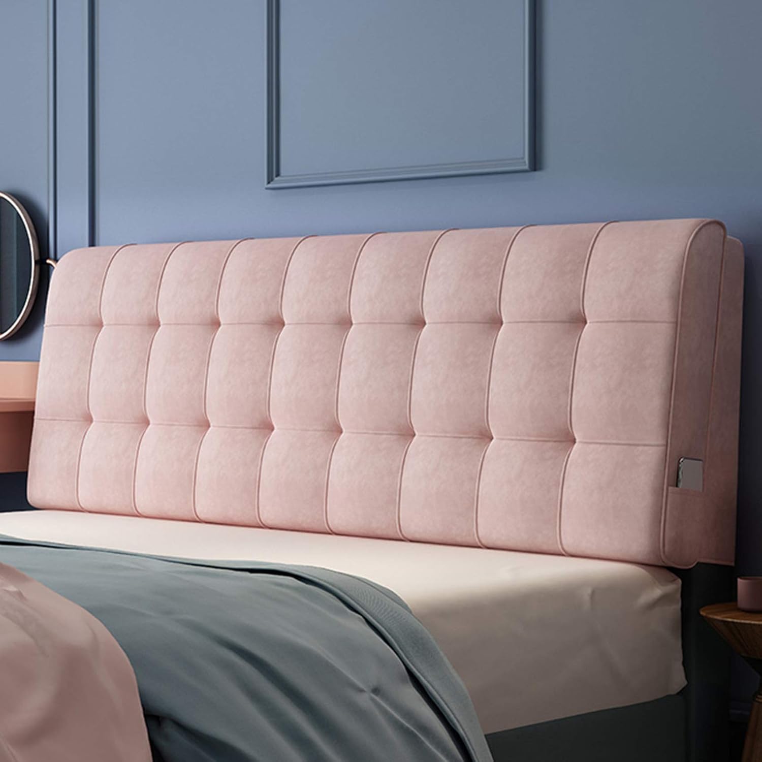 Back Wedge Headboard Bedside Cushions Big Backrest,pillow back cushion for bed Reading Rest
