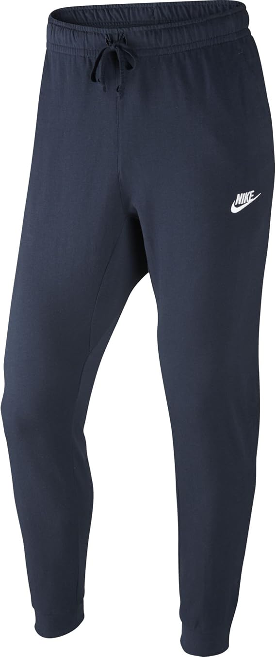 Amazon ナイキメンズカフ付きジョガーコットンジャージーライトスウェットパンツ メンズ 通販