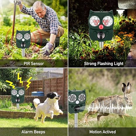 Repulsif Animaux Formizon Repulsif Chat Exterieur Ultrason Repulsif Chat Ultrason Solaire Sensibilite Et Frequence Reglable Ultrason Chat Nuisibles Protecteur De Jardin Pour Chiens Oiseaux Pigeons Antiparasitaires Commerce Industrie Et Science Repulsif Animaux Formizon Repulsif Chat Exterieur Ultrason Repulsif Chat Ultrason Solaire Sensibilite Et Frequence Reglable Ultrason Chat Nuisibles Protecteur De Jardin Pour Chiens Oiseaux Pigeons Antiparasitaires Commerce Industrie Et Science