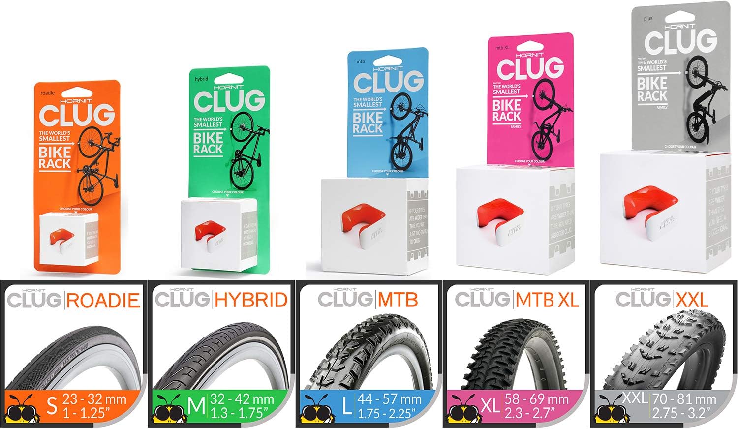 hornit clug roadie bike hook