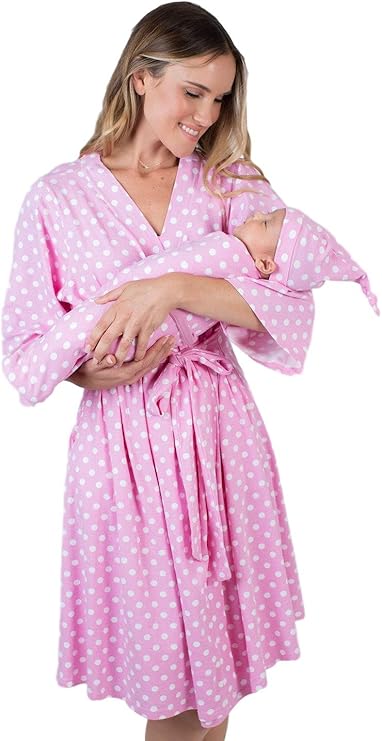 matching robe and swaddle