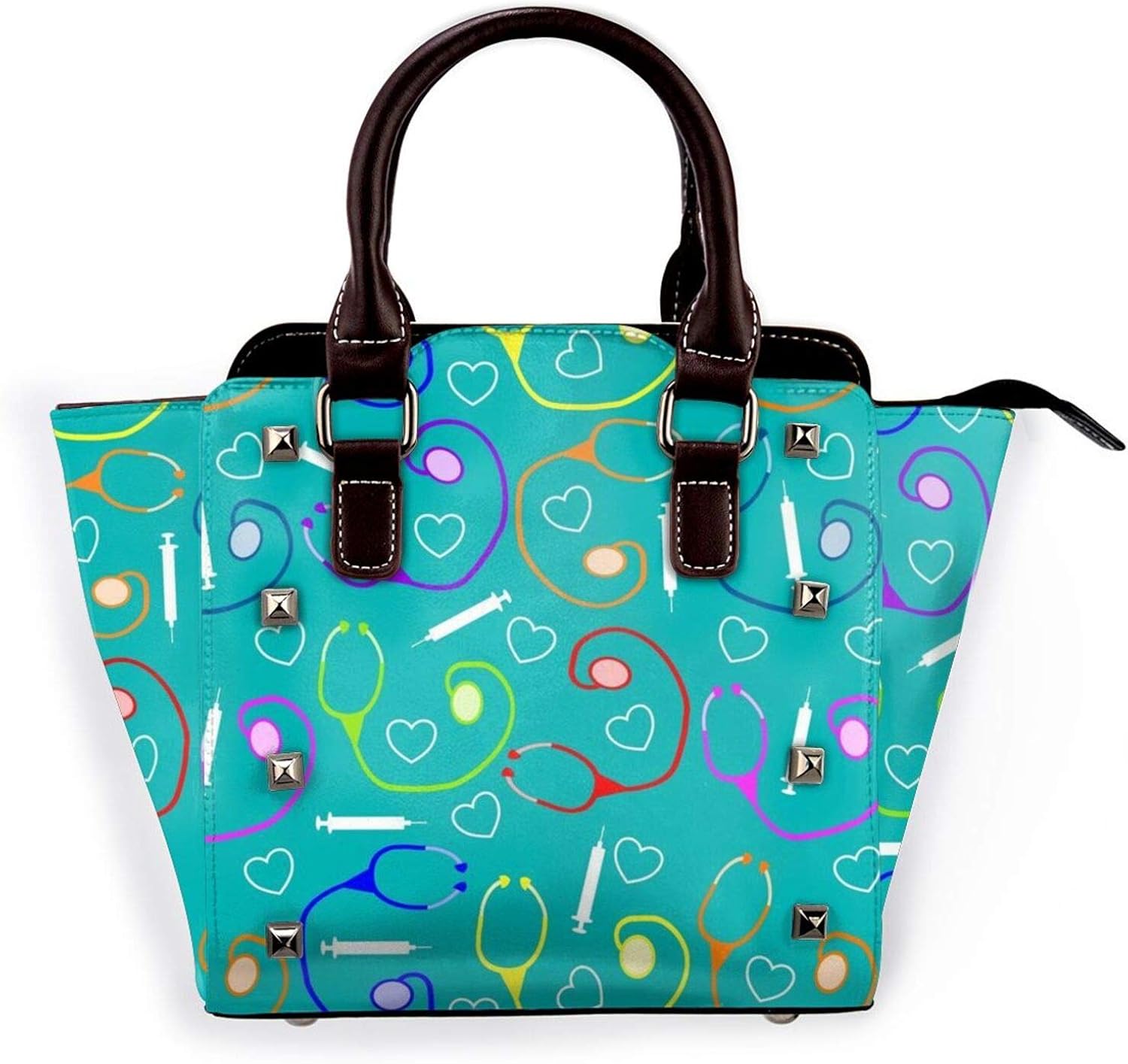 Nurse Medical Women's Handbag Hobos Leather Adjustable Shoulder Strap