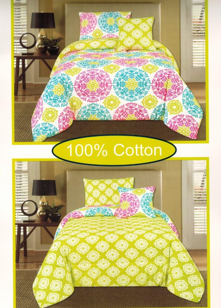 Palmetto Printworks - 3 Pc Twin XL Comforter Set - Centella