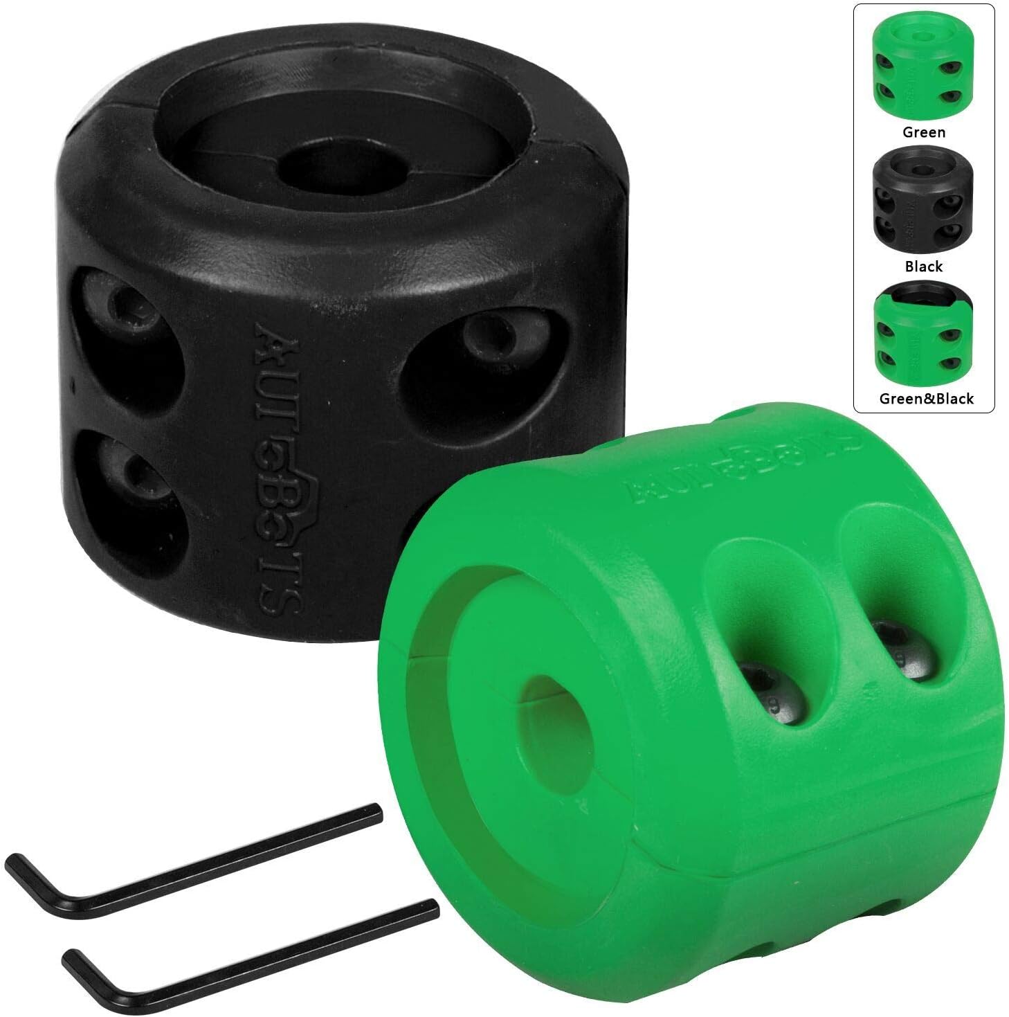 AUTOBOTS Rubber Winch Cable Hook Stopper 2Pcs Waterproof