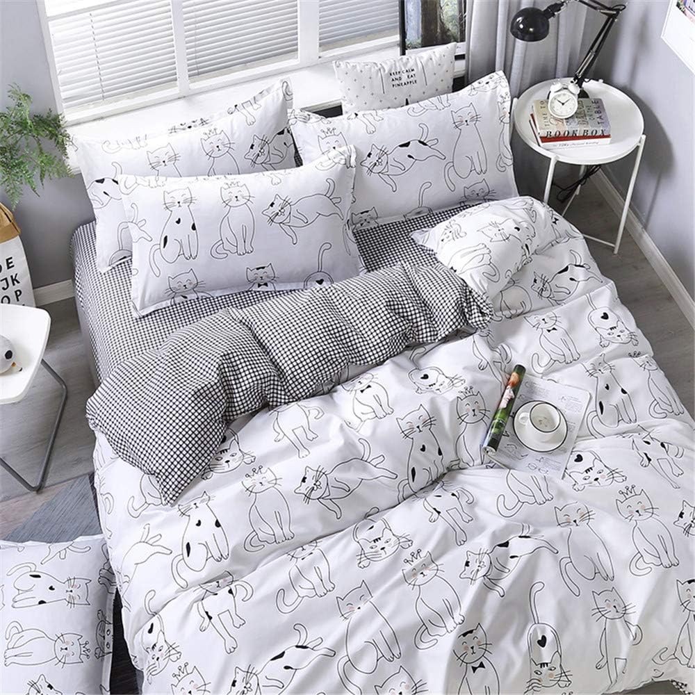 Microfibre Housse Couette Imprime Enhome Parure De Lit 140x200 65x65cm Rose 2 Taie Doreiller 65x65cm Confortable Ensemble De Literie Chambre A Coucher Linge De Lit Et Oreillers Ameublement Et Decoration Eng Bouldermicrofinance Org