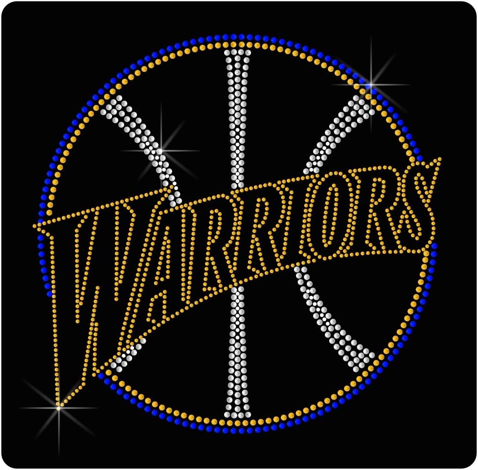 Warriors, Rhinestone Heat Transfer Decal Iron-on. ndk1849