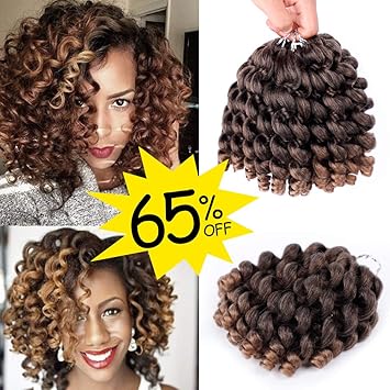 Gx Beauty T27 3 Packs Wand Curl Crochet Hair Jamaican Bounce