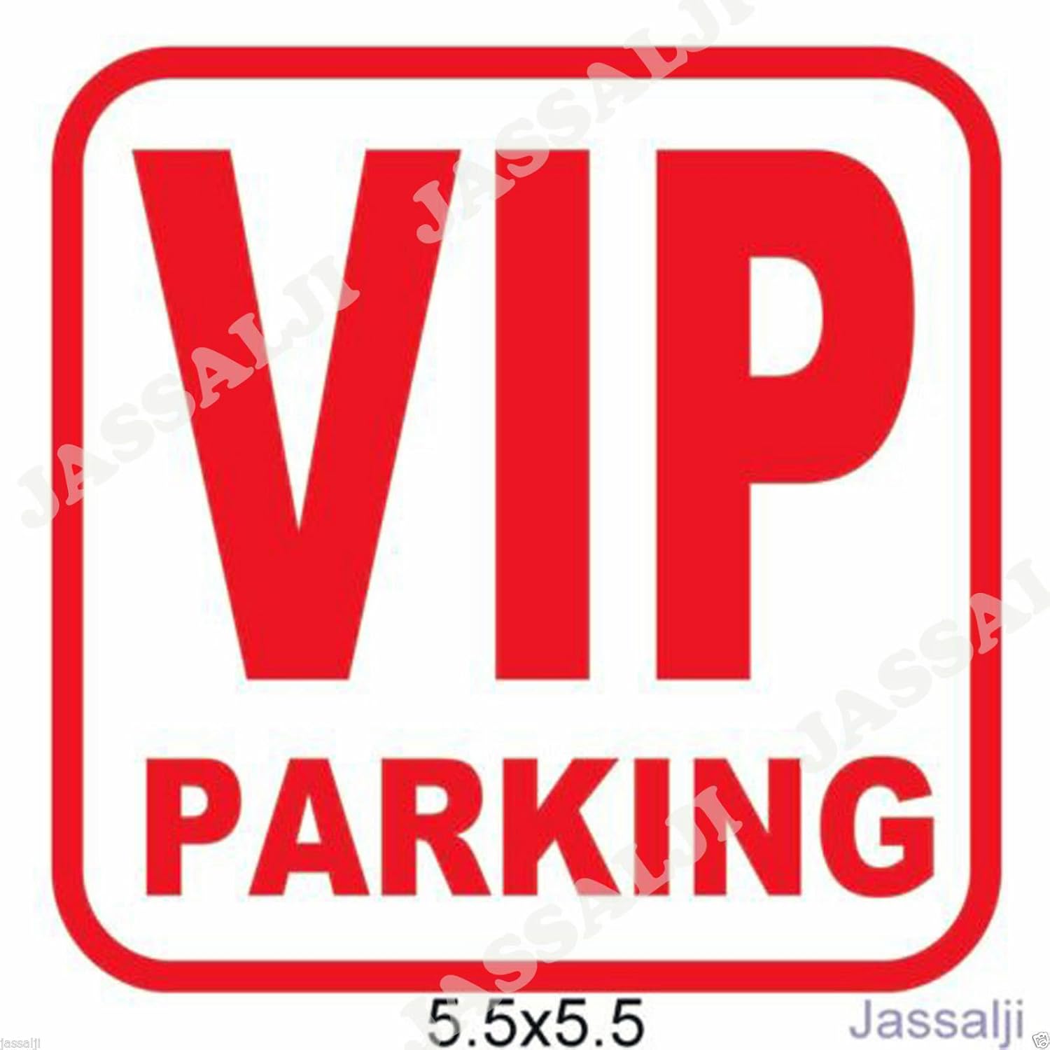 VIP Parking CAR Sticker/Decal (Big Size) Amazon.in Car & Motorbike