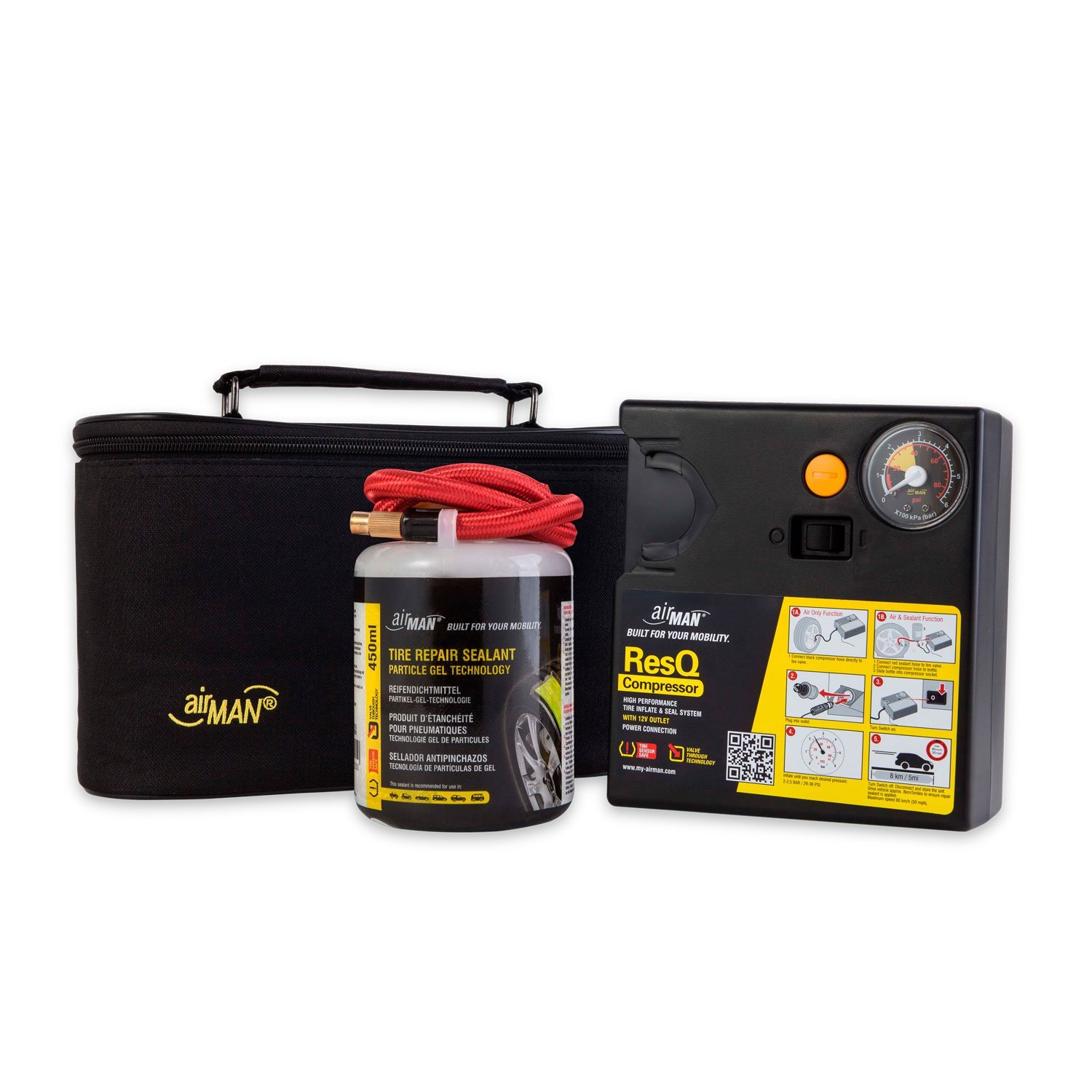 AirMan ResQ TireRepair 71051011 Tyre Repair Kit Amazon.co.uk Car