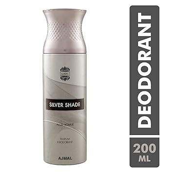 Ajmal Silver Shade Perfume Deodorant 200ml for men