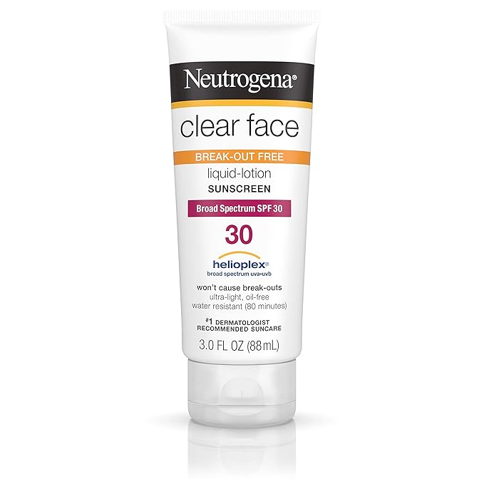 neutrogena sunscreen for oily face