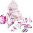 Amazon.com: Melissa & Doug Wooden Beauty Salon Play Set ...