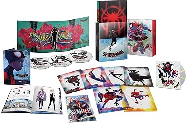 Amazon Amazon Co Jp限定 スパイダーマン スパイダーバース プレミアム エディション 初回生産限定 特典 スペシャル ボーナスディスク付 Blu Ray 映画