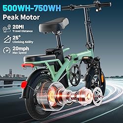Foldable Electric Bike for Adults and