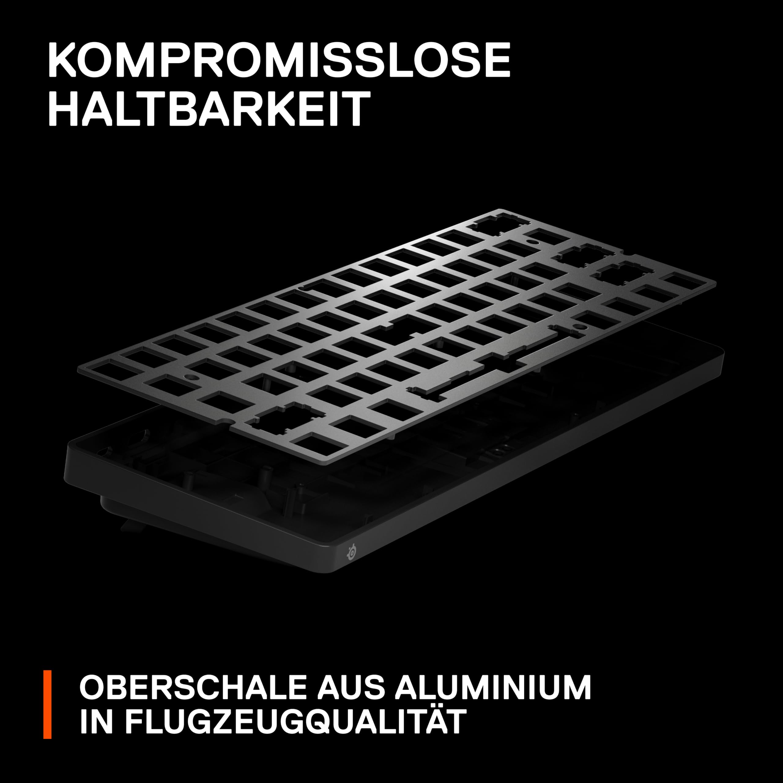 SteelSeries Apex Pro Mini Wireless HyperMagnetic Gaming-Tastatur – Die weltweit schnellste Tastatur – 60%-Formfaktor – RGB – PBT-Keycaps – Bluetooth – 2,4 GHz – USB-C – Deutsches Tastatur QWERTZ 8