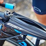 ZONE3 Aero Top Tube Bento Box Bag Black Silver One Size Cycling Triathlon view 3