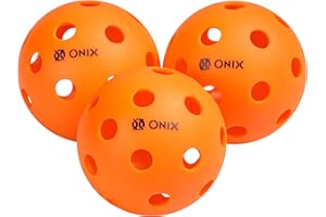 Onix Recruit Ready-to-Play Indoor Pickleball Balls with Superior Welding Design
