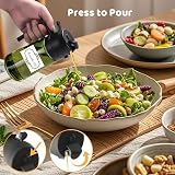 SCFRF Olive Oil Sprayer & Dispenser 16oz with Labels - Green Glass view 4