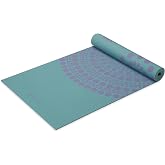 Gaiam Yoga Mat - Premium 6mm Print Reversible Extra Thick Non Slip Exercise &amp; Fitness Mat for All Types of Yoga, Pilates &amp; Floor Workouts (68" x 24" x 6mm Thick)