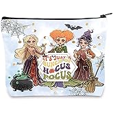 LEVLO Sister Movie Cosmetic Bag Witch Fans Gift It's Just a Bunch Of Hocus Makeup Zipper Pouch Bag Witch Sister Merchandise (Bunch Of Hocus)