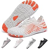 YVIPO Hiking Barefoot Shoes for Women Men Breathable & Non-Slip Athletic Barefoot Wide Toe Water Shoes Lightweight Perfect for Walking,Running,and Swimming