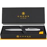 Cross Classic Century Personalized Slim Ballpoint Pen in Chrome Finish | Engraved Pen for Graduation, New Job, Retirement, Career Advancement, Cross Gift Box Included