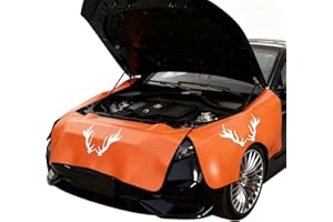 TIANSIAO Fender Covers for Mechanics,3 Pcs Microfiber Leather Fender Protector Mats with Stronger Magnets & Hooks for Mechani