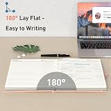 Smarpau A5 Hardcover Notebook 320 Pages 100gsm Pink Leather Journal view 6
