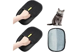 Pure Path Pet Hair Remover Glove, Purepath Pet Hair Remover Glove, Washable Reusable Electrostatic Cat Gloves (1)