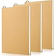 ZEAYEA 3 Pack 8.5 x 11 Inch Hardcover Sketchbook, Unlined Blank Notebook Journal, 120 Sheets/ 240 Pages Per Book, 100gsm Thick Paper, Ideal for Drawing, Art, Students and Office Supplies