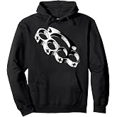 Blackwork Tattoo Flash Knuckles Pullover Hoodie