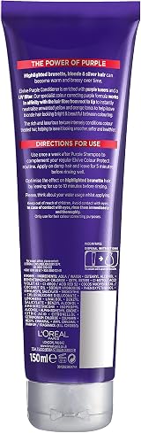 L'Oreal Elvive Colour Protect Purple Conditioner 150 ml Pack of 2 view 2