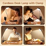 One Fire Desk Lamp 1800mAh Wireless USB Light 5 Colors 5 Brightness view 7