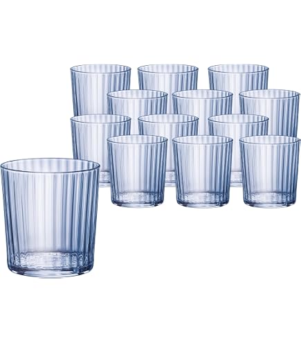Amazon.com | A di Alessi 3-1/4-Inch Glass Family Water Glass, Crystalline  Glass, Set of 4, Silver: Tumblers: Wine Glasses