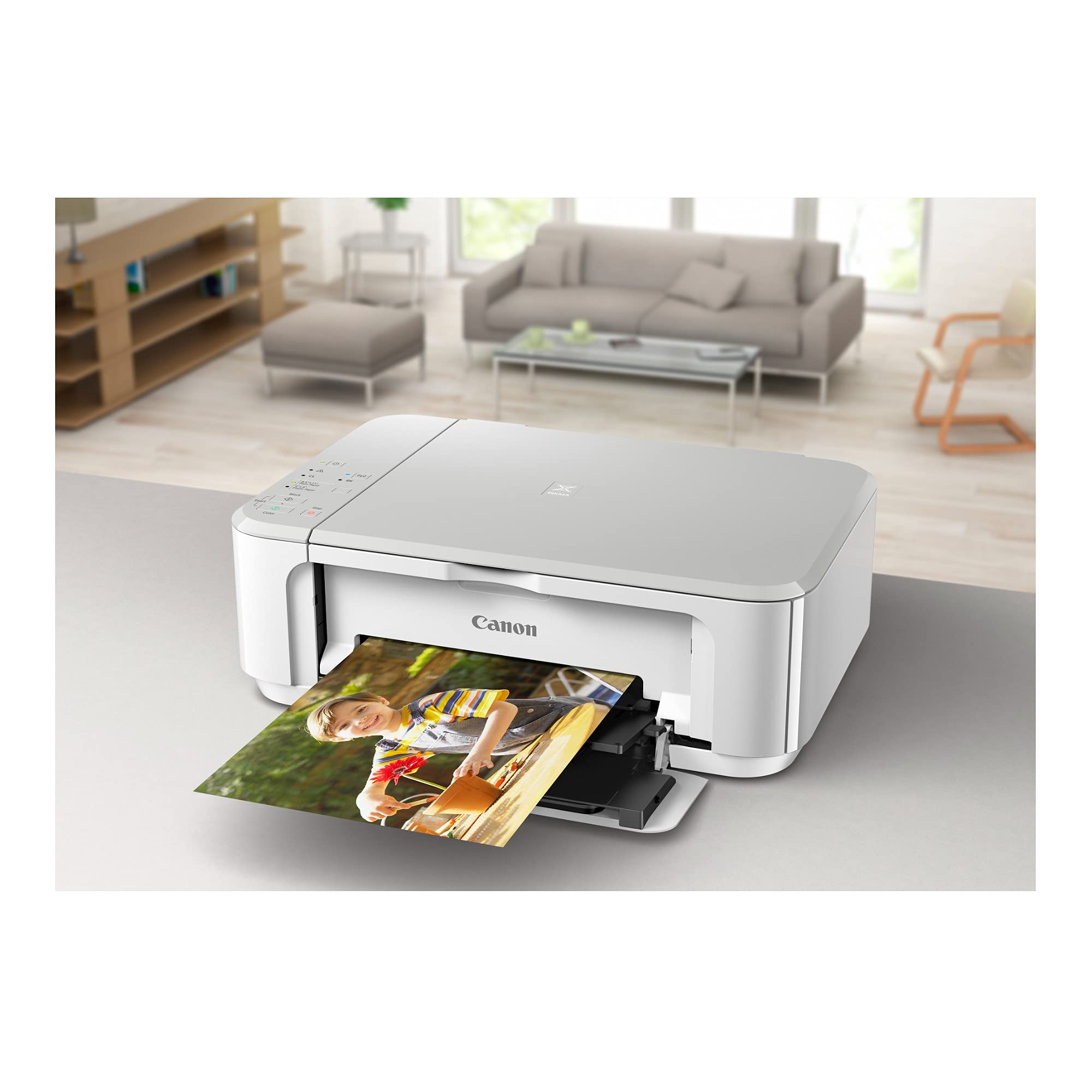 Canon PIXMA MG3620 Wireless All-in-One Color Inkjet Printer With Mobile ...