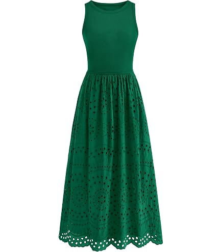 kelly green dress amazon dowerme Womens Spaghetti Strap Eyelet Cotton Boho Maxi Dress,Army Green,S 10 SLIM Cole Haan Men's Grand+ This new silhouette is Option:Costume