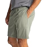 Free Fly Men's Lined Active Breeze Shorts - Bamboo Viscose Liner - UPF 50+ Sun Protection, Light Stretch Shorts for Men