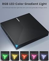 ORIGBELIE USB 3.0 Type C CD DVD RW Drive Portable Burner Reader Writer for view 5