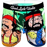 Good Luck Undies Men's Cheech & Chong Boxer Brief Underwear