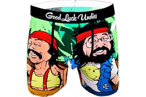 Good Luck Undies Men's Cheech & Chong Boxer Brief Underwear