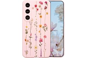 ZTOFERA Floral Case for Samsung Galaxy S25 FE 5G,Cute Flower Pattern Case for Girls Women,Flexible Silicone Protective Slim S